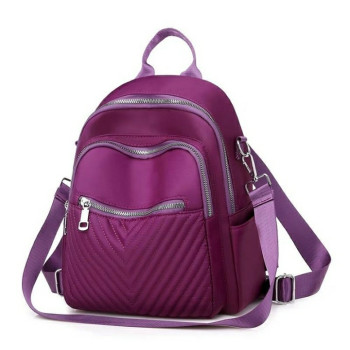 Tas wanita stylish-modis-ransel-ungu